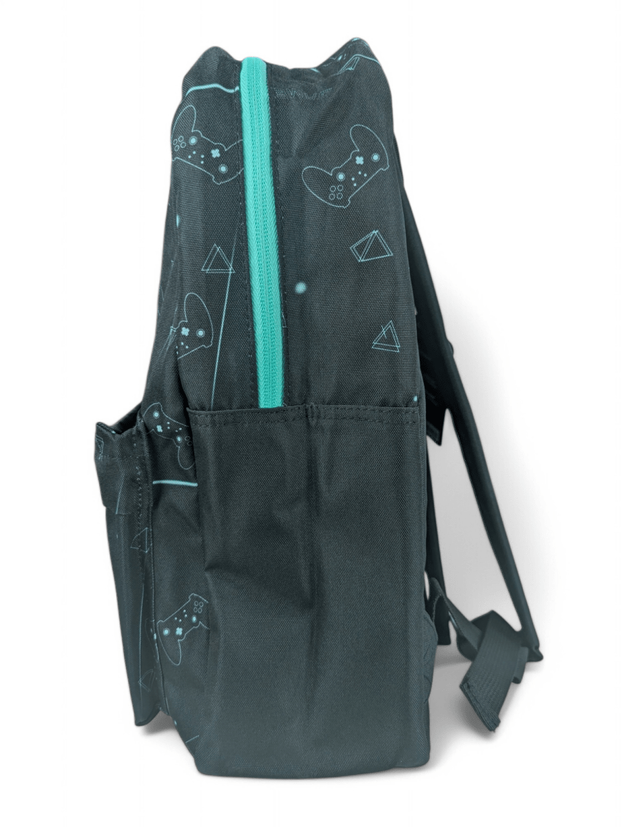 MOCHILA KIDS GAMER MOOSE: COMODA Y FUNCIONAL, CON PORTA LAPTOP Y PORTA BOTELLA.3