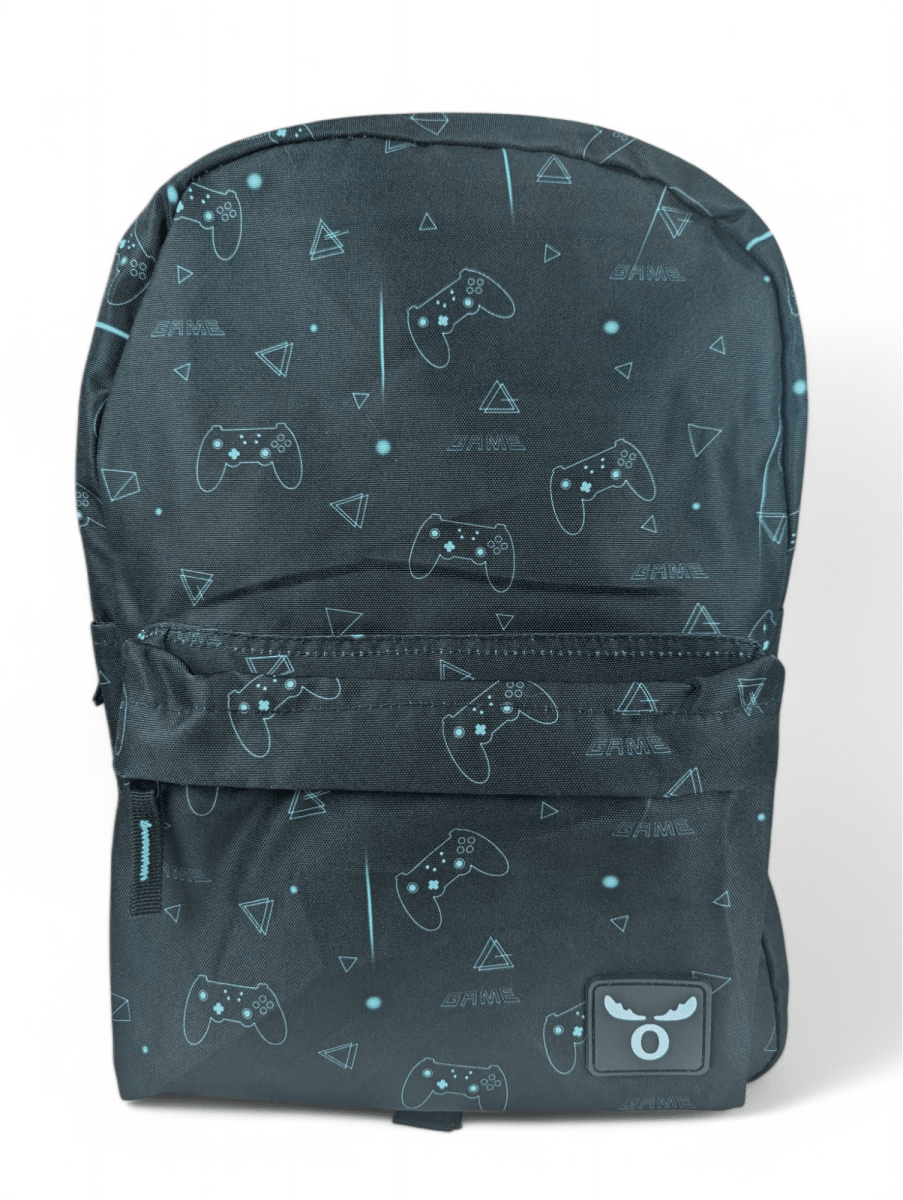 MOCHILA KIDS GAMER MOOSE: COMODA Y FUNCIONAL, CON PORTA LAPTOP Y PORTA BOTELLA.1