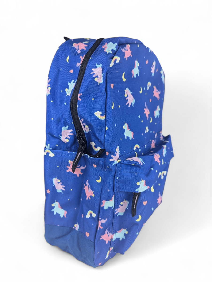 MOCHILA KIDS STARS MOOSE UNICORNIO: PORTA LAPTOP, PORTA BOTELLA, 100% POLIESTER2