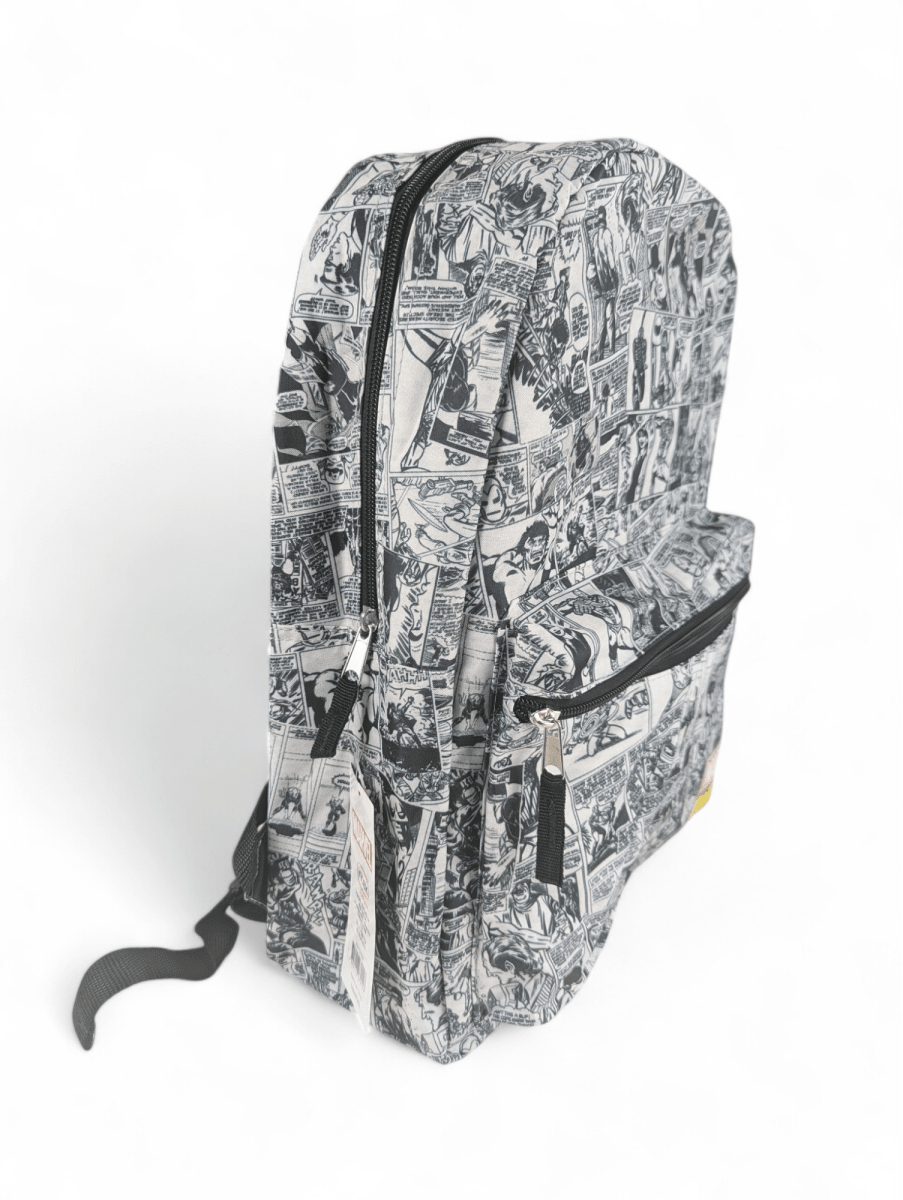 MOCHILA MARVEL COMIC JUVENIL: DISEÑO ORIGINAL DE COMICS, CON PORTA LAPTOP2