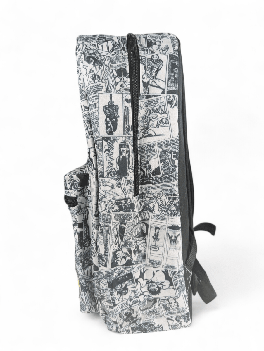 MOCHILA MARVEL COMIC JUVENIL: DISEÑO ORIGINAL DE COMICS, CON PORTA LAPTOP3
