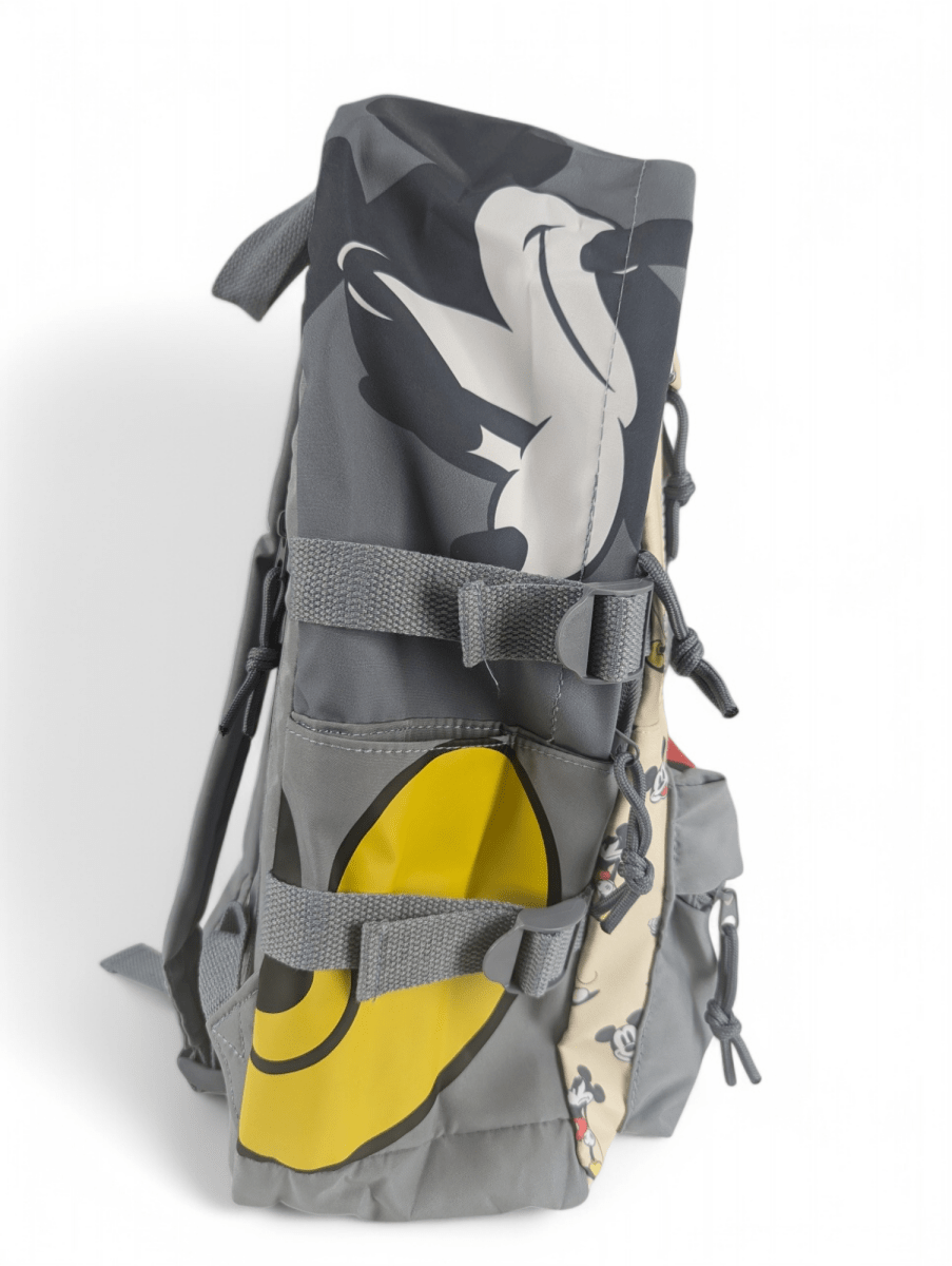 MOCHILA MICKEY MOUSE POP STREET: 4 BOLSILLOS, 2 PORTA BOTELLAS, 100% POLIESTER4