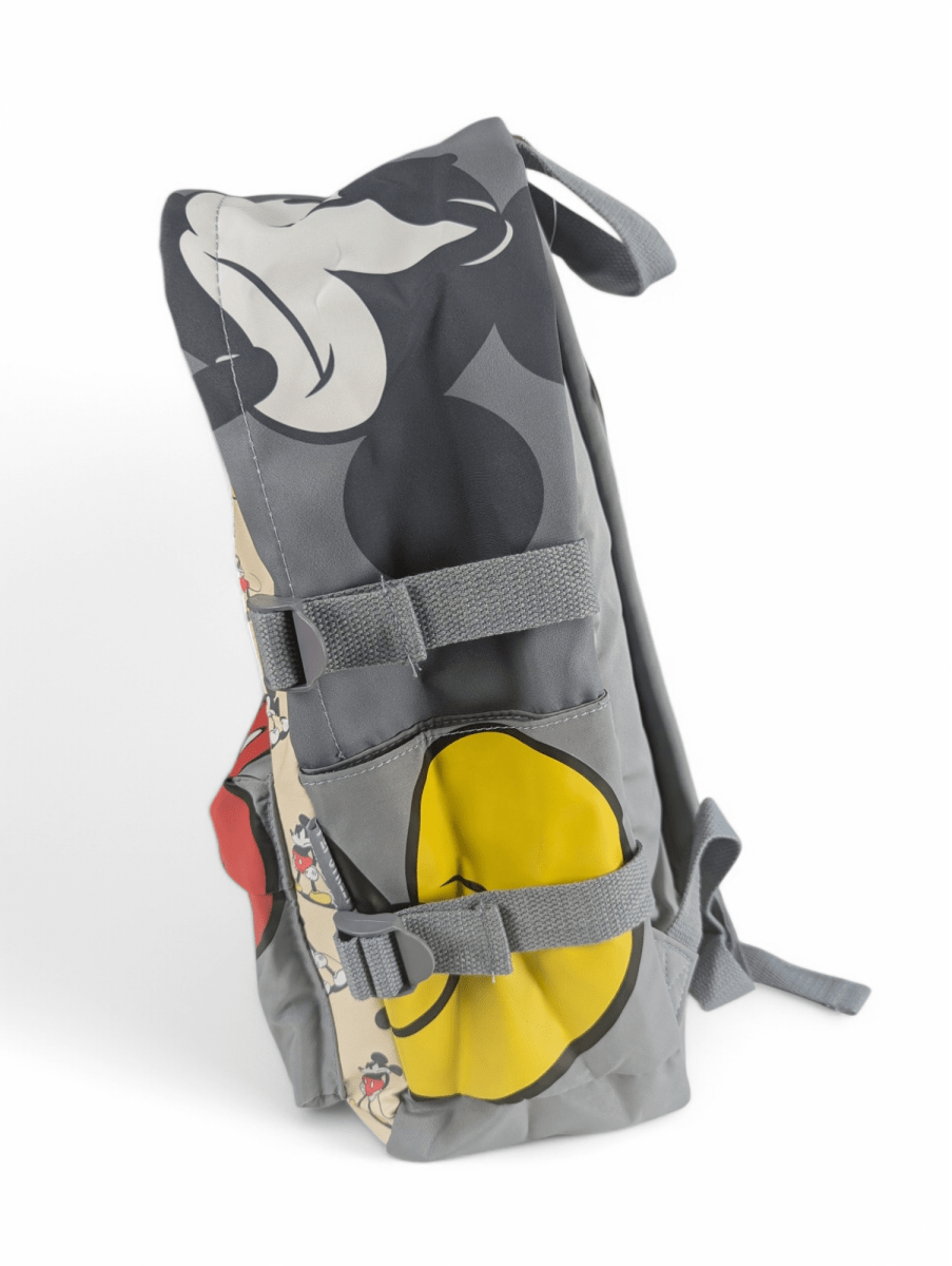 MOCHILA MICKEY MOUSE POP STREET: 4 BOLSILLOS, 2 PORTA BOTELLAS, 100% POLIESTER3