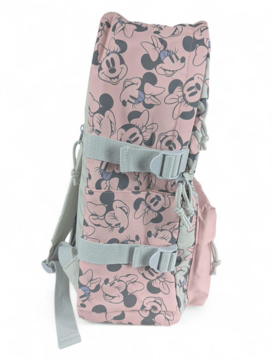 MOCHILA MINNIE MOUSE POP STREET: 4 BOLSILLOS, 2 PORTA BOTELLAS, 100% POLIESTER4