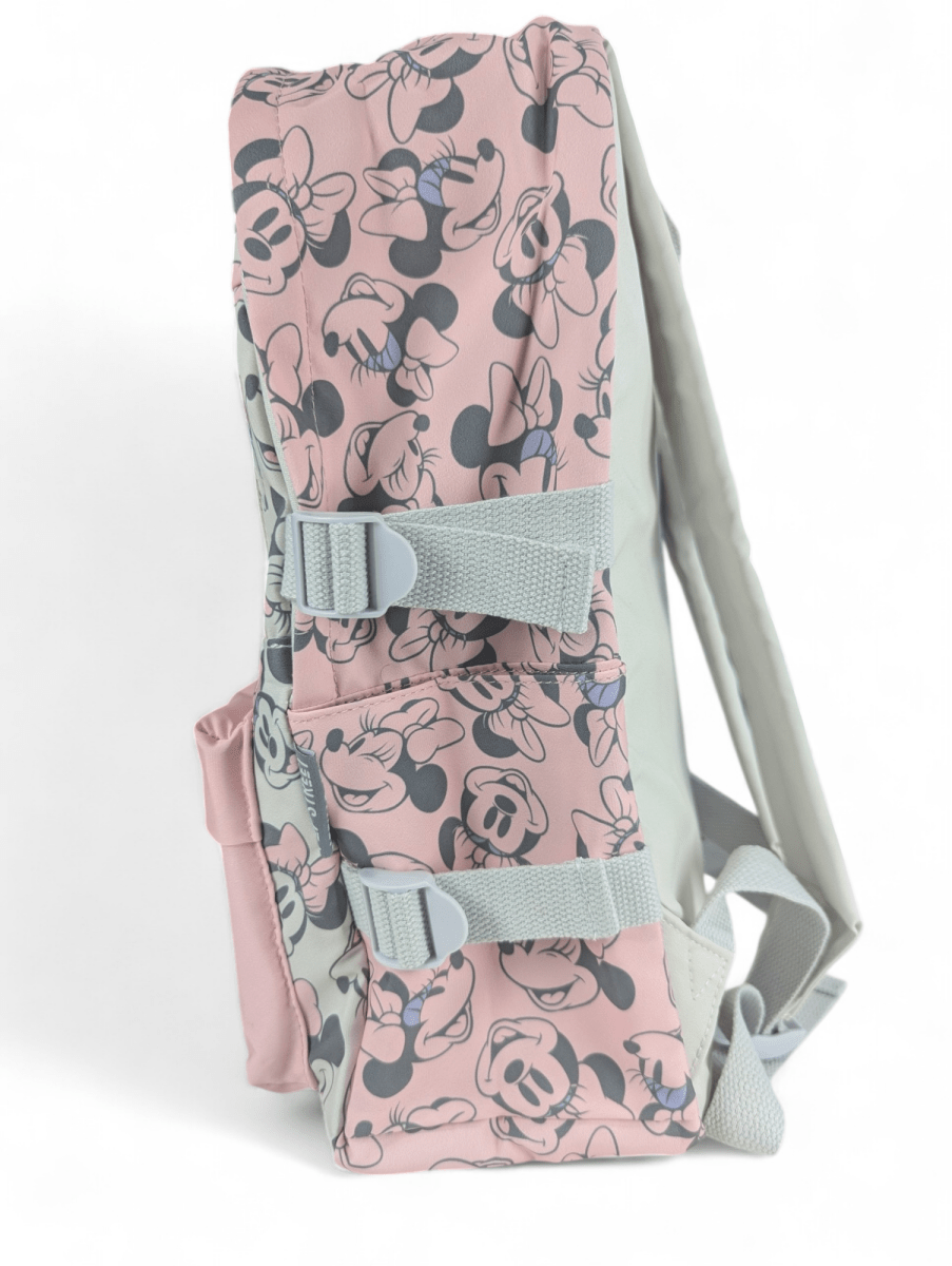 MOCHILA MINNIE MOUSE POP STREET: 4 BOLSILLOS, 2 PORTA BOTELLAS, 100% POLIESTER3