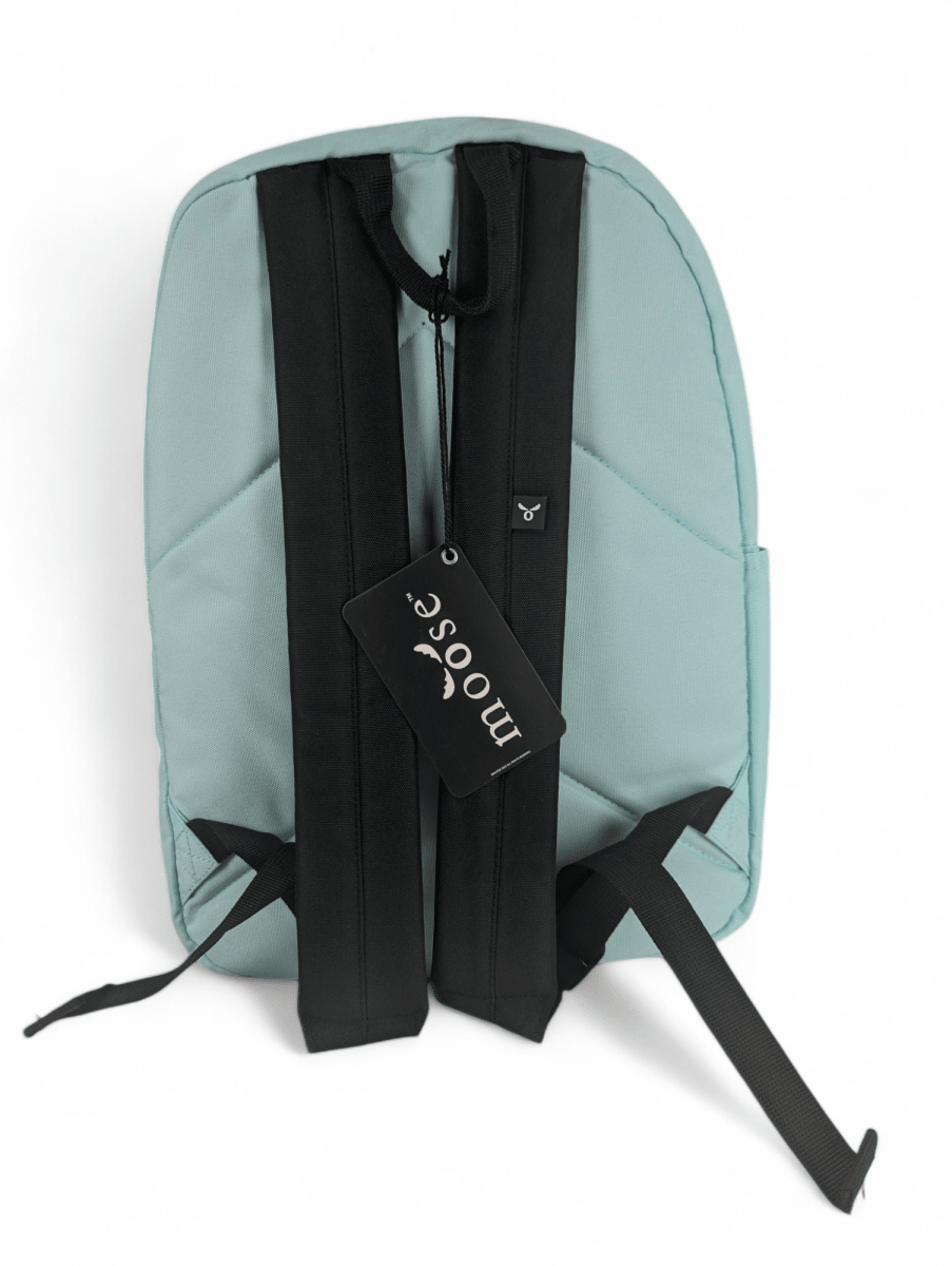 MOCHILA MOOSE ALEKI MINT COLORS: PORTA LAPTOP, CORREAS ACOLCHADAS , 100% POLIESTER5