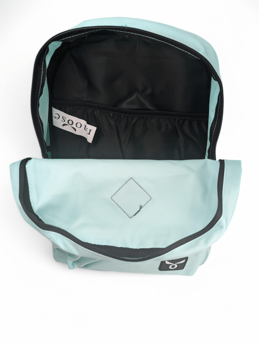 MOCHILA MOOSE ALEKI MINT COLORS: PORTA LAPTOP, CORREAS ACOLCHADAS , 100% POLIESTER6