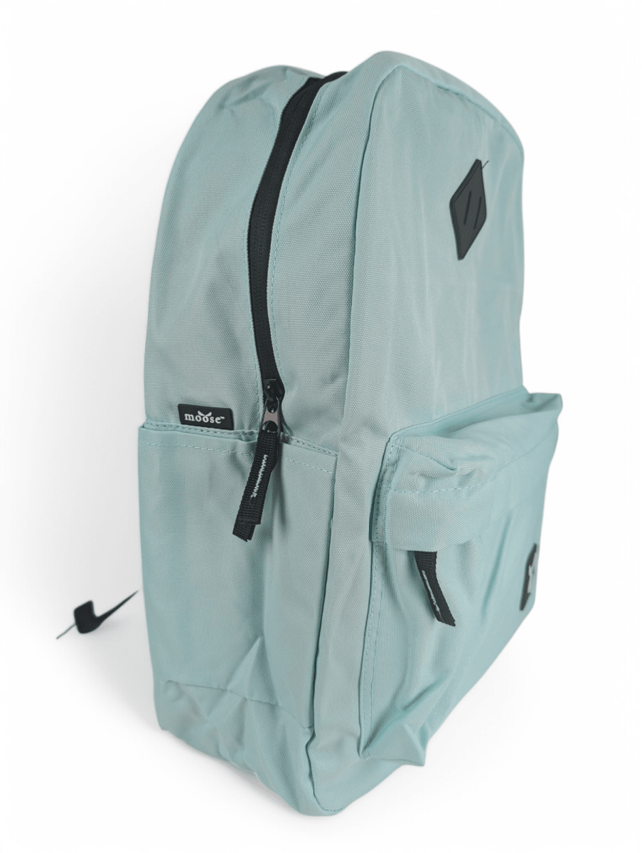 MOCHILA MOOSE ALEKI MINT COLORS: PORTA LAPTOP, CORREAS ACOLCHADAS , 100% POLIESTER2