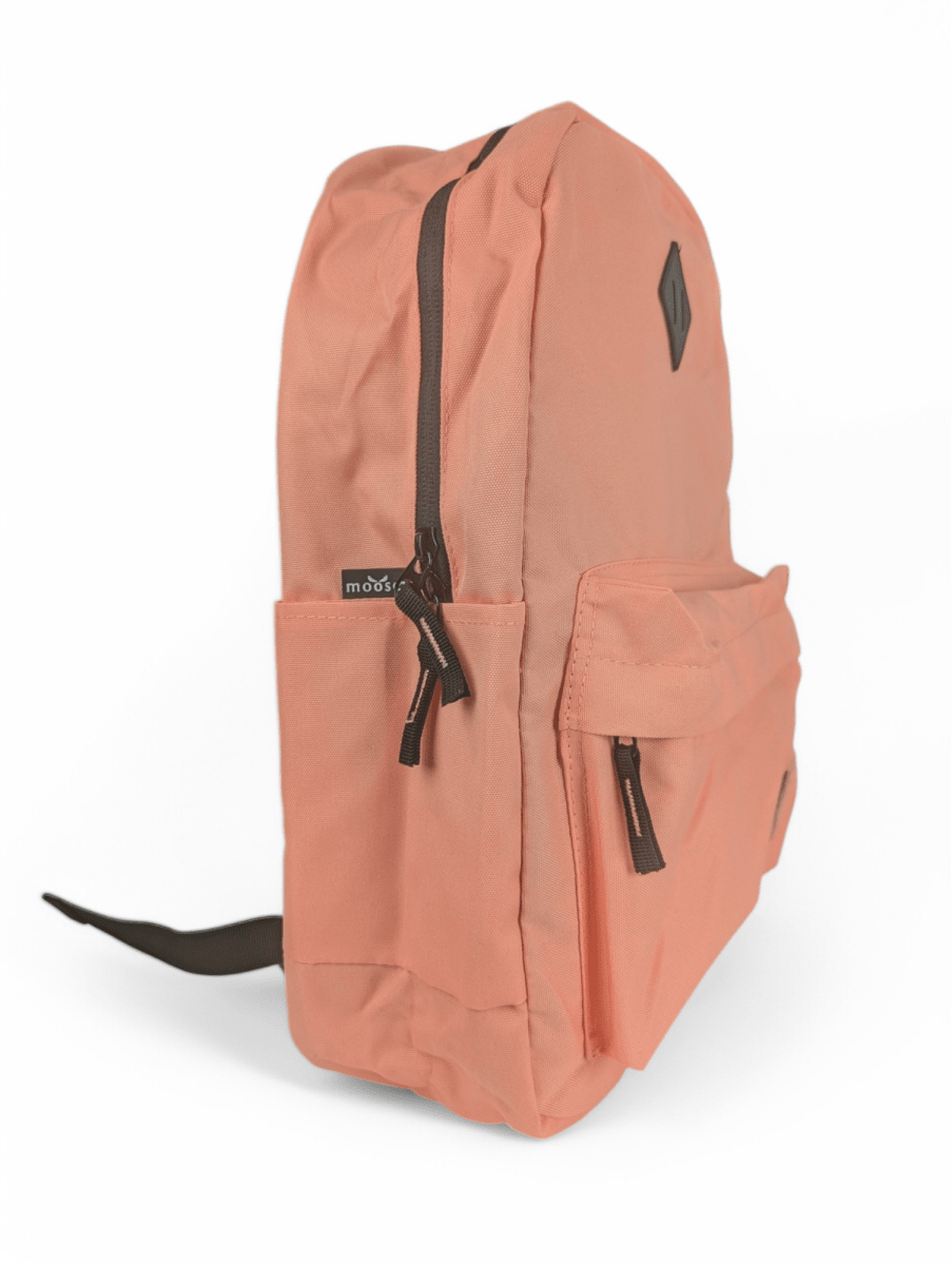 MOCHILA MOOSE ALEKI ROSADA: JUVENIL, CON PORTA LAPTOP, CORREAS ACOLCHADAS, 100% POLIESTER2