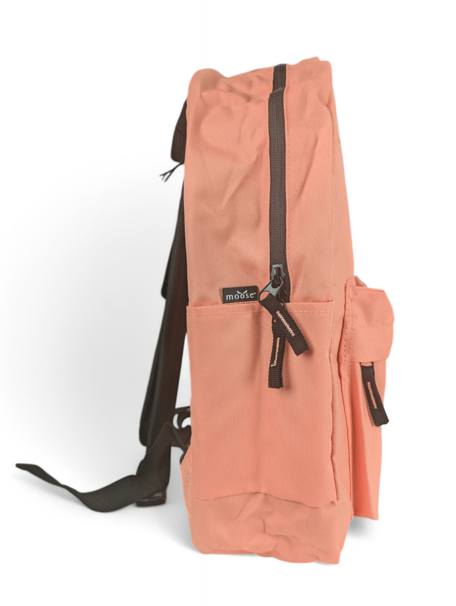 MOCHILA MOOSE ALEKI ROSADA: JUVENIL, CON PORTA LAPTOP, CORREAS ACOLCHADAS, 100% POLIESTER4