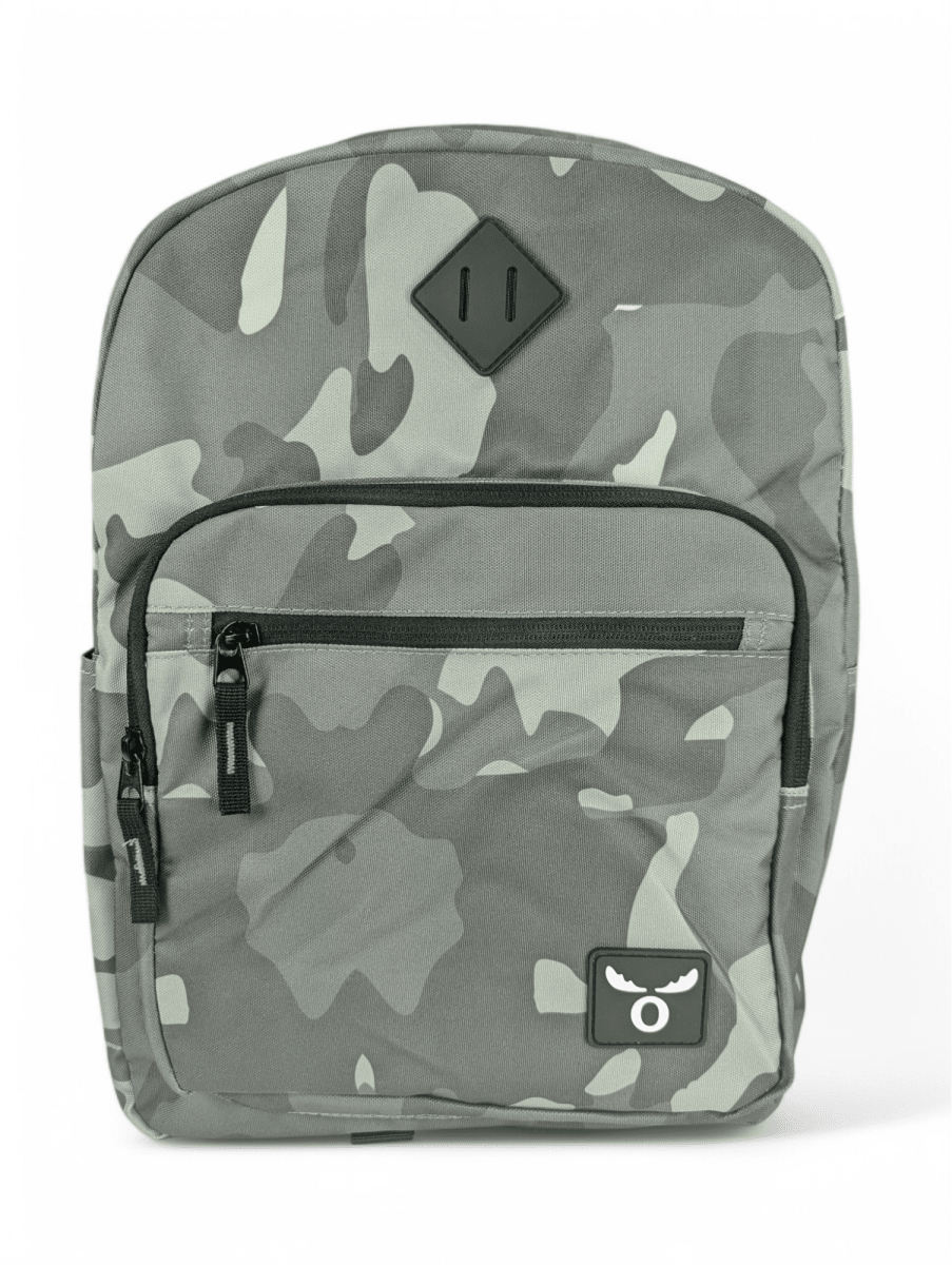 MOCHILA MOOSE RESISTANCE CAMUFLAJE GRIS: RESISTENTE, CON PORTA LAPTOP Y ESTILO URBANO MILITAR.1