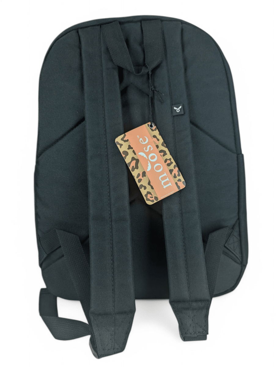 MOCHILA MOOSE RESISTANCE LEOPARDO: COMPARTIMIENTO PARA LAPTOP, ESTILO ANIMAL PRINT5