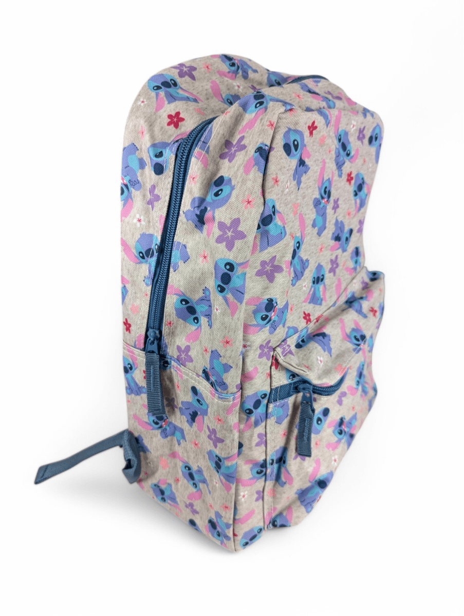 MOCHILA STITCH KAWAII JUVENIL: COMPARTIMIENTO PARA LAPTOP, ESTILO TIERNO2