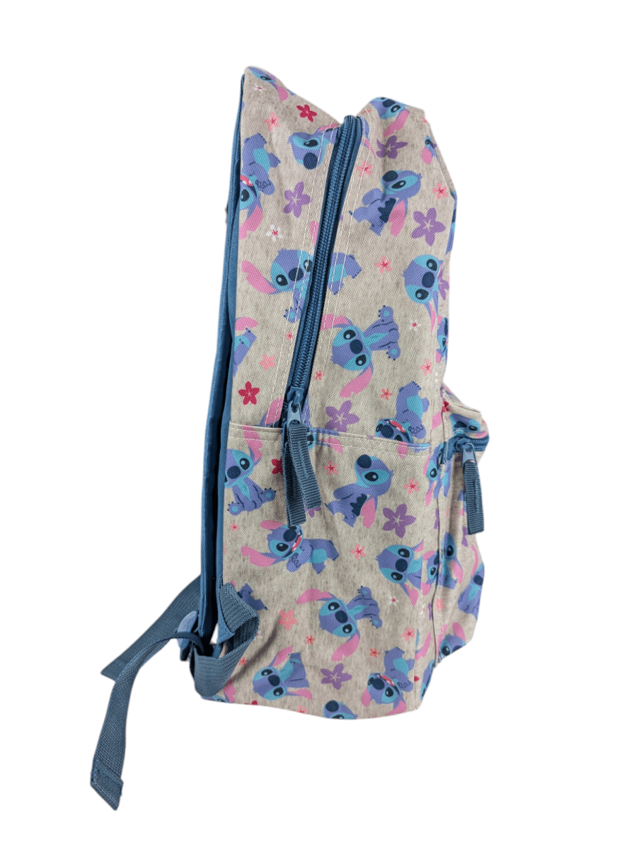 MOCHILA STITCH KAWAII JUVENIL: COMPARTIMIENTO PARA LAPTOP, ESTILO TIERNO3