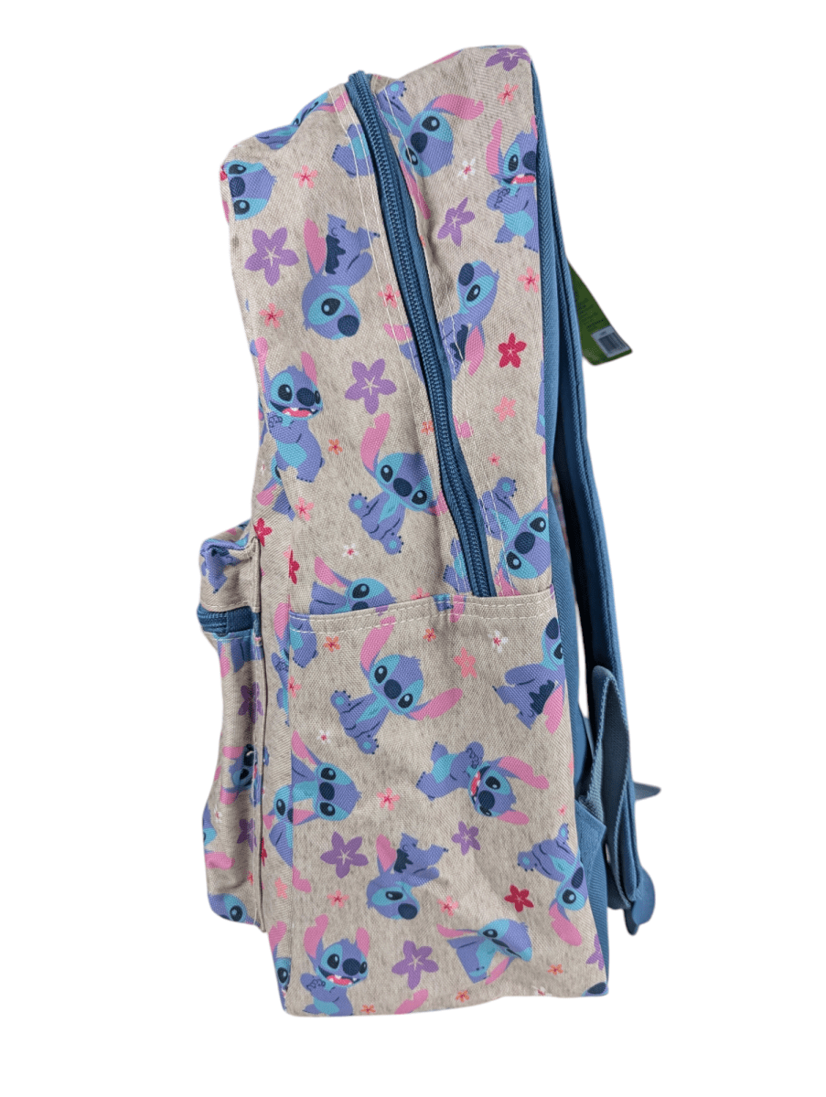 MOCHILA STITCH KAWAII JUVENIL: COMPARTIMIENTO PARA LAPTOP, ESTILO TIERNO4