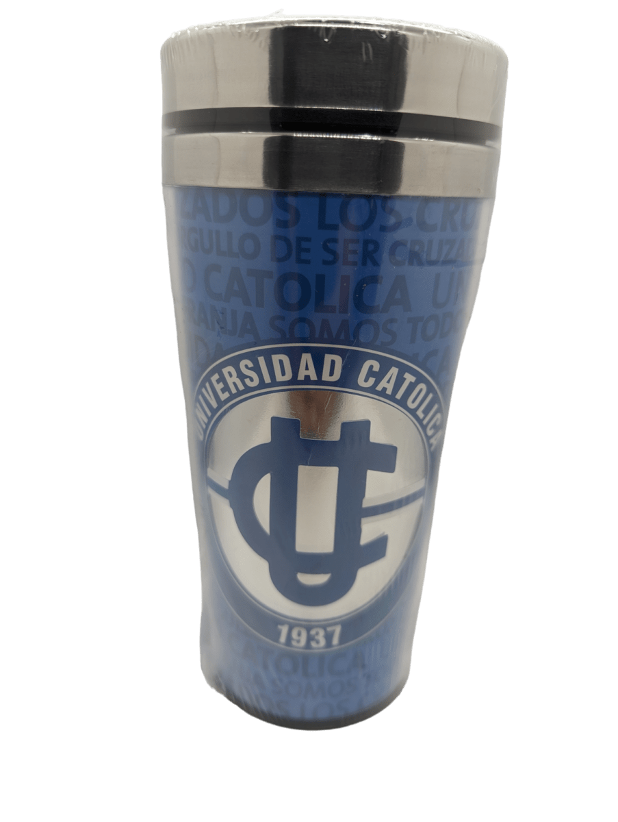MUG TERMICO LOGO PLATEADOU CATÓLICA2