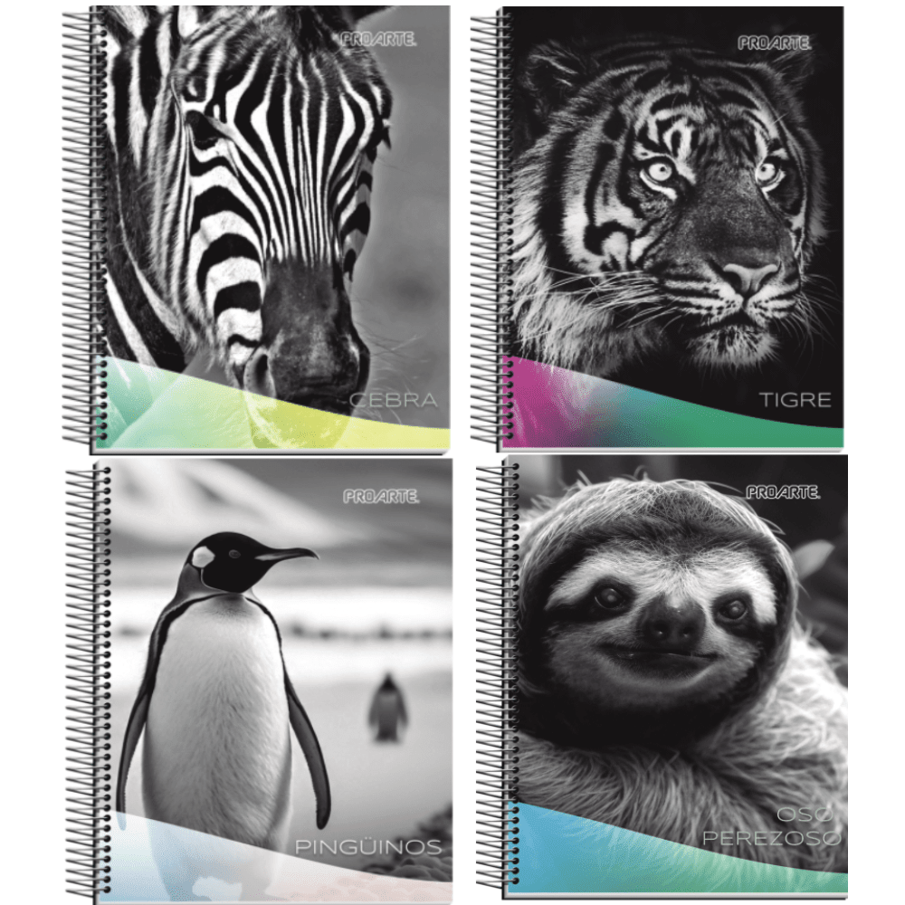 CUADERNO GRANDE PROARTE 150HJS ANIMALES SALVAJES1