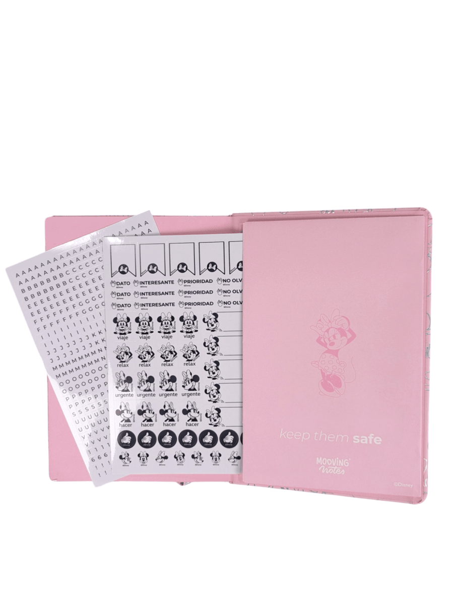 NOTES TAPA DURA A5 MINNIE MOUSE6