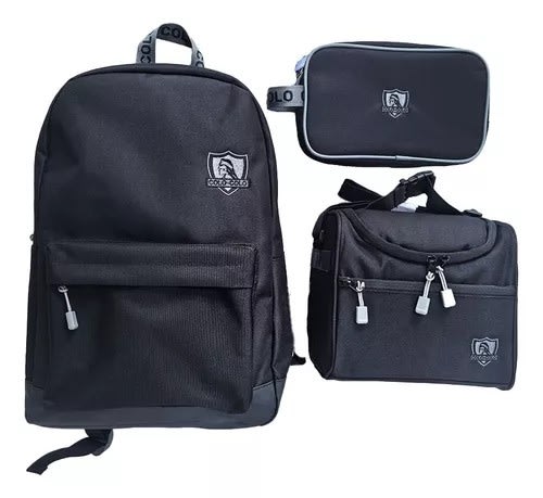 PACK ESCOLAR 3 PIEZAS FANATIKOS MOOSE COLO COLO - MOCHILA, LONCHERA TÈRMICA Y ESTUCHE DEPORTIVO1