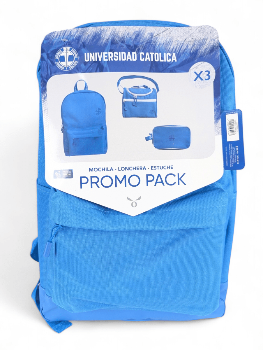 PACK ESCOLAR 3 PIEZAS FANATIKOS MOOSE U CATÒLICA - MOCHILA, LONCHERA TÈRMICA Y ESTUCHE DEPORTIVO2