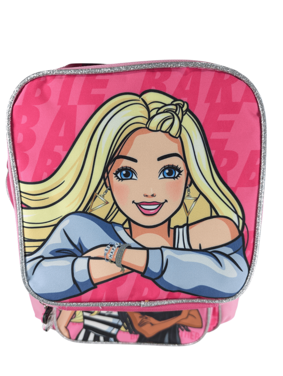 PACK ESCOLAR BARBIE CON RUEDAS: MOCHILA, LONCHERA Y ESTUCHE 20255
