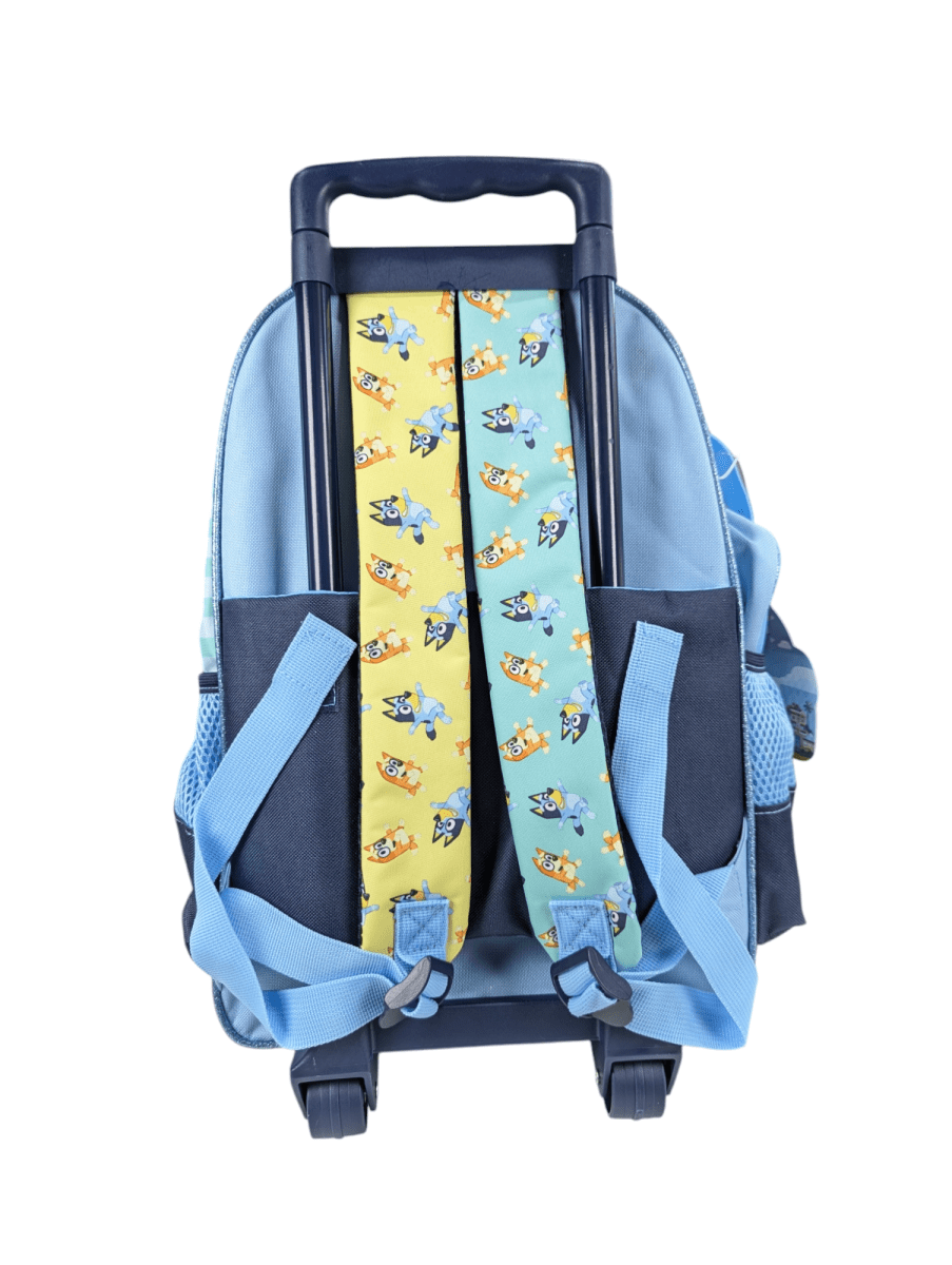 PACK ESCOLAR BLUEY CON RUEDAS: MOCHILA, LONCHERA Y ESTUCHE DISNEY 20254