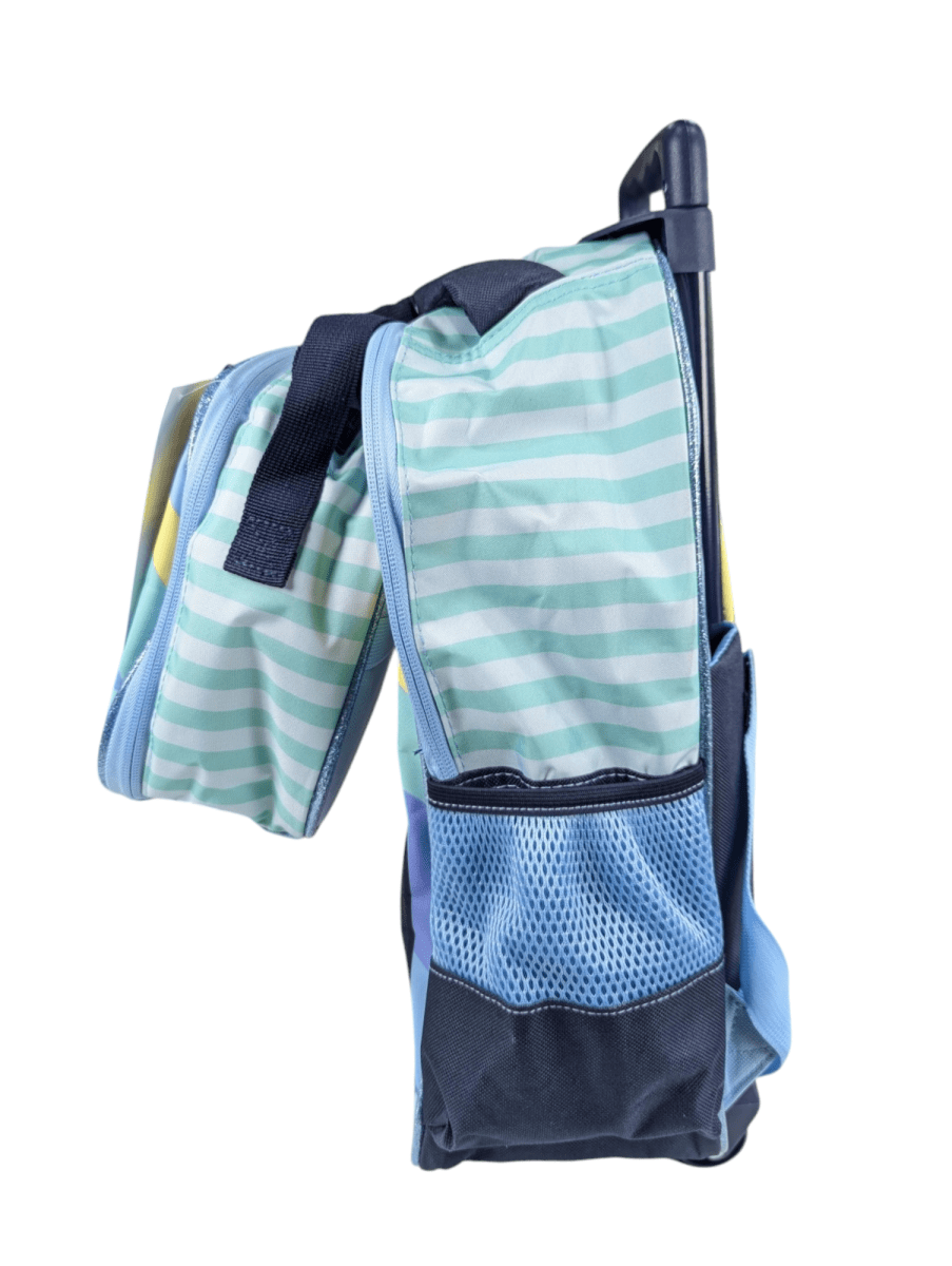 PACK ESCOLAR BLUEY CON RUEDAS: MOCHILA, LONCHERA Y ESTUCHE DISNEY 20252
