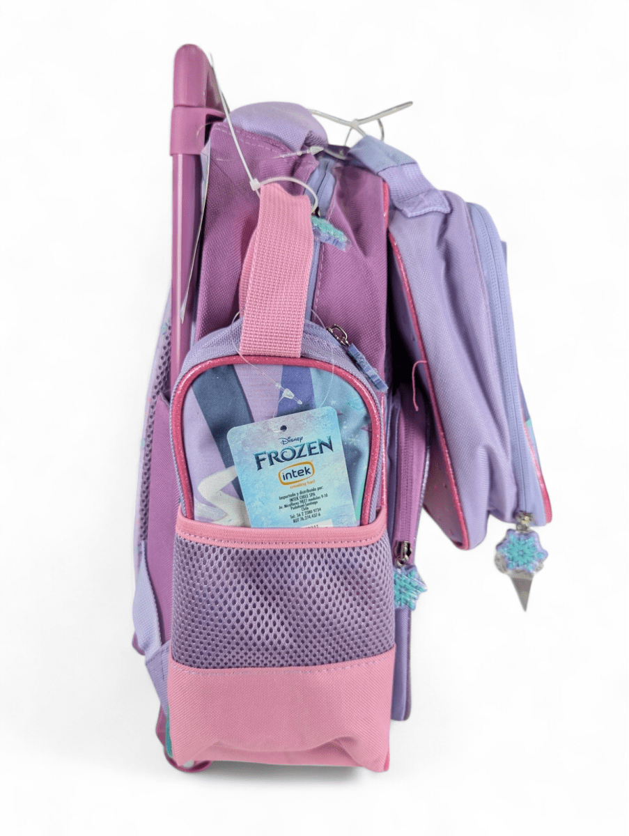 PACK ESCOLAR FROZEN CON RUEDAS: MOCHILA, LONCHERA Y ESTUCHE DISNEY 20252