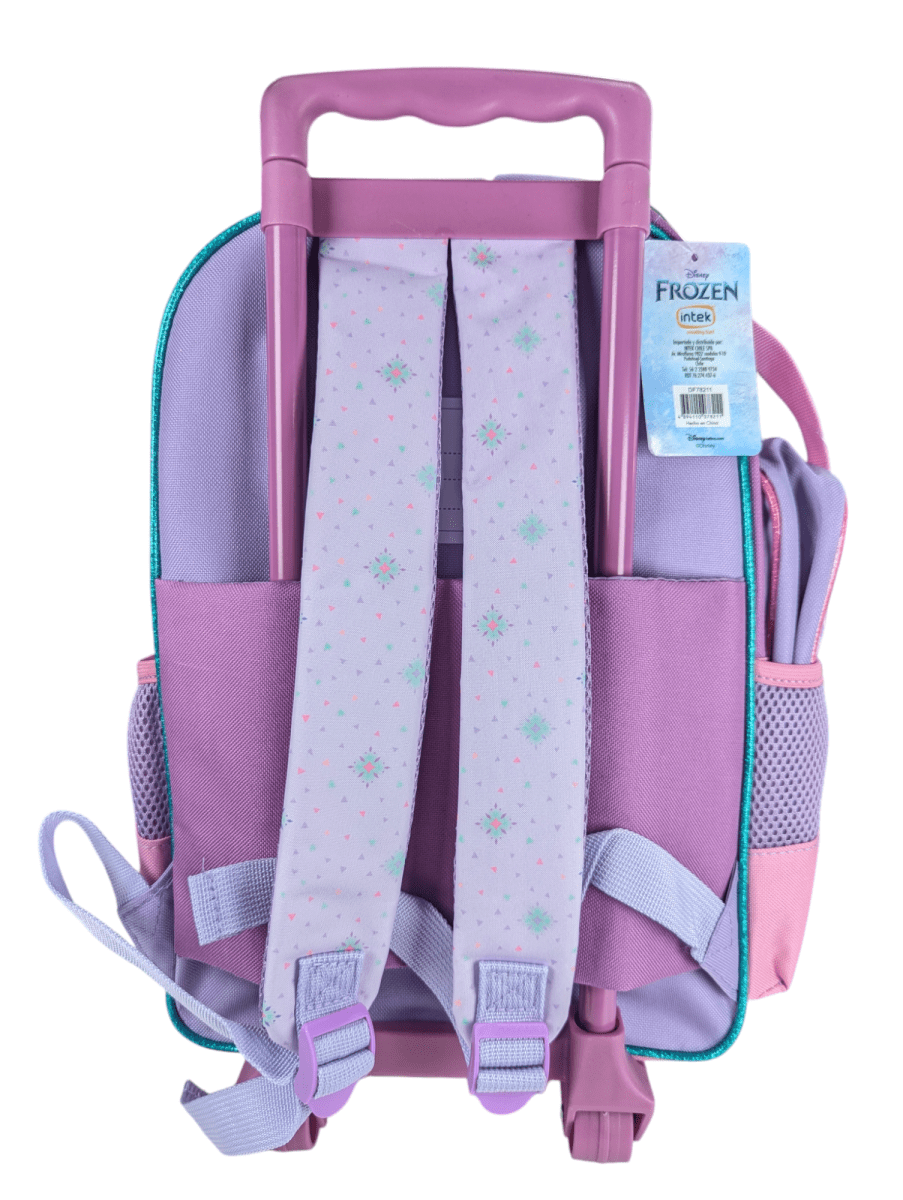 PACK ESCOLAR FROZEN CON RUEDAS: MOCHILA, LONCHERA Y ESTUCHE DISNEY 20255
