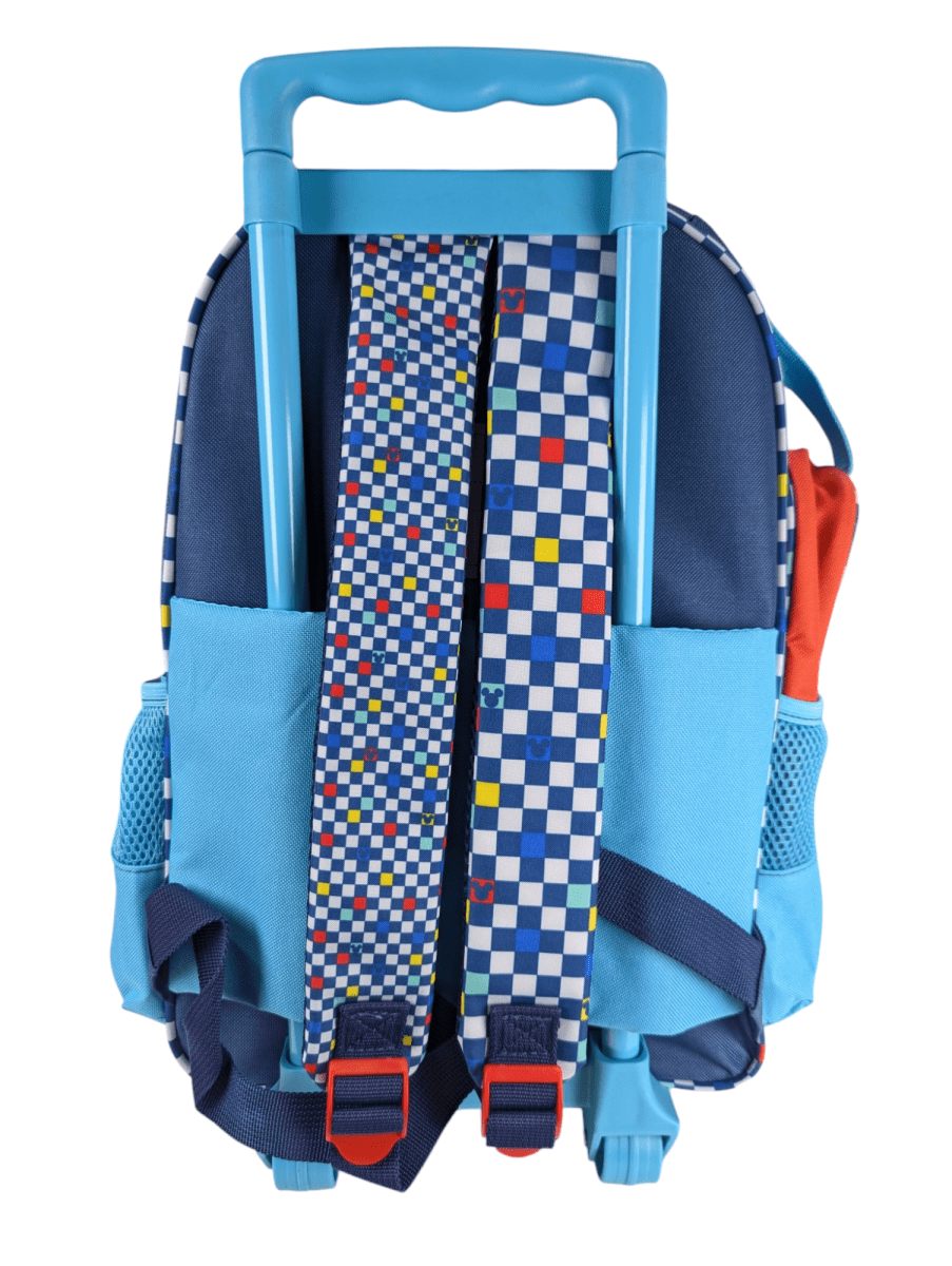 PACK ESCOLAR MICKEY CON RUEDAS: MOCHILA, LONCHERA Y ESTUCHE DISNEY 20257