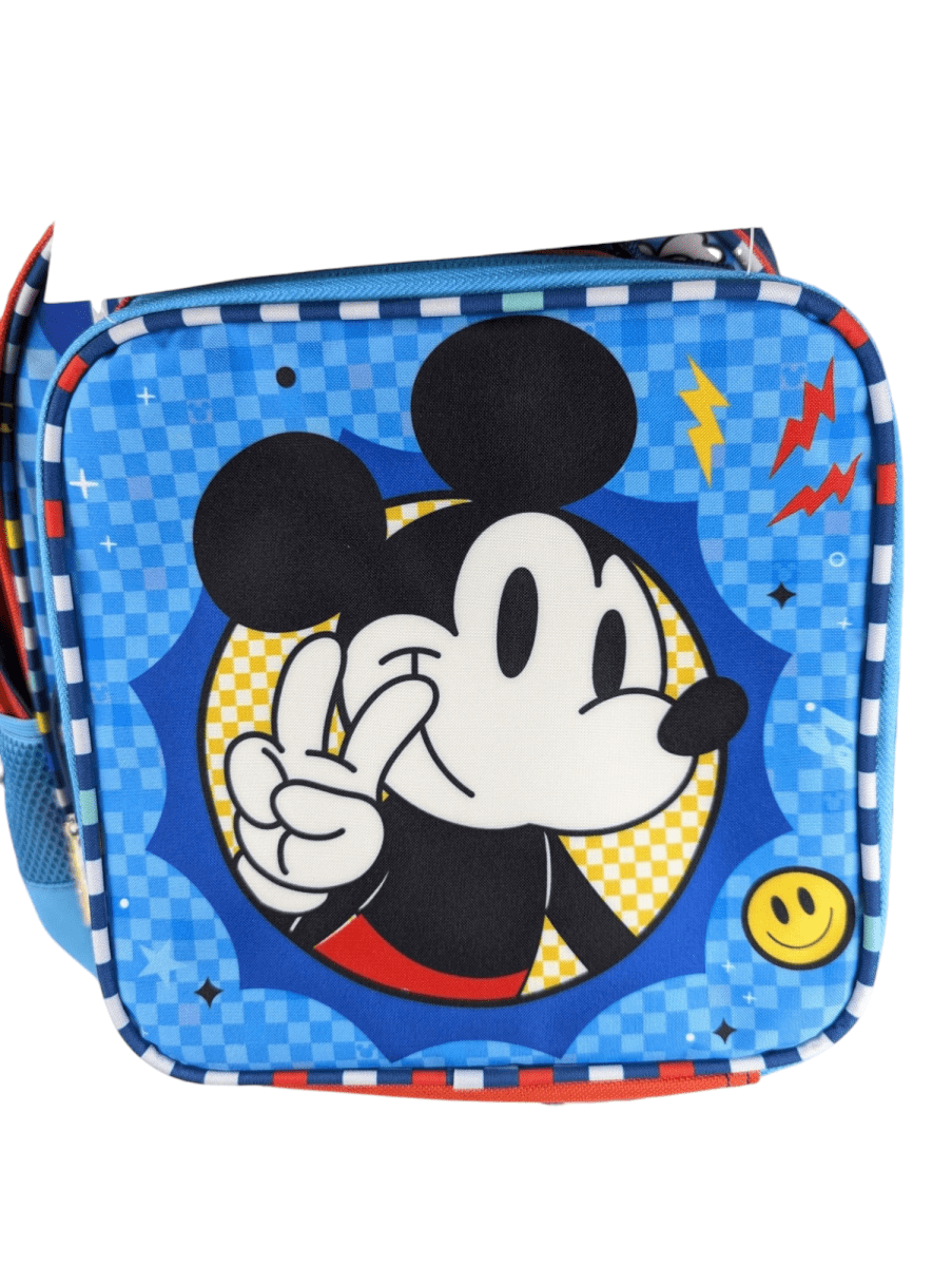 PACK ESCOLAR MICKEY CON RUEDAS: MOCHILA, LONCHERA Y ESTUCHE DISNEY 20256