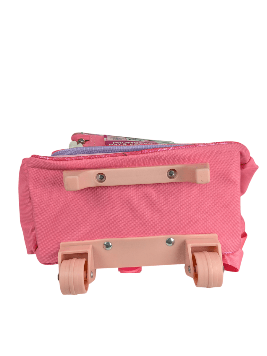 PACK ESCOLAR MINNIE CON RUEDAS: MOCHILA, LONCHERA Y ESTUCHE DISNEY 20257