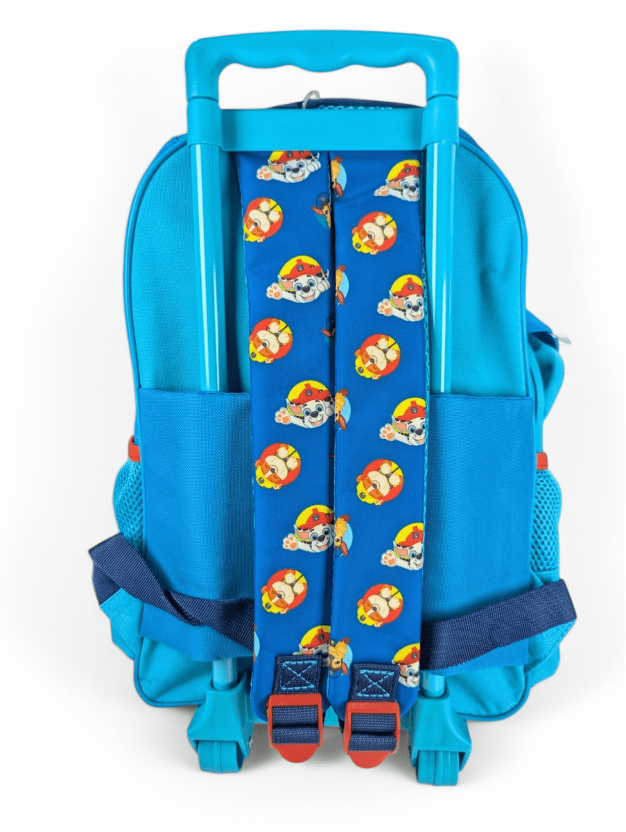 PACK ESCOLAR PAW PATROL BOY CON RUEDAS: MOCHILA, LONCHERA Y ESTUCHE DISNEY 20255