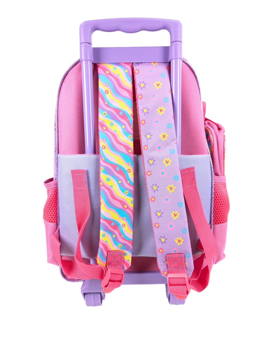 PACK ESCOLAR PAW PATROL SKYE CON RUEDAS: MOCHILA, LONCHERA Y ESTUCHE DISNEY 20252