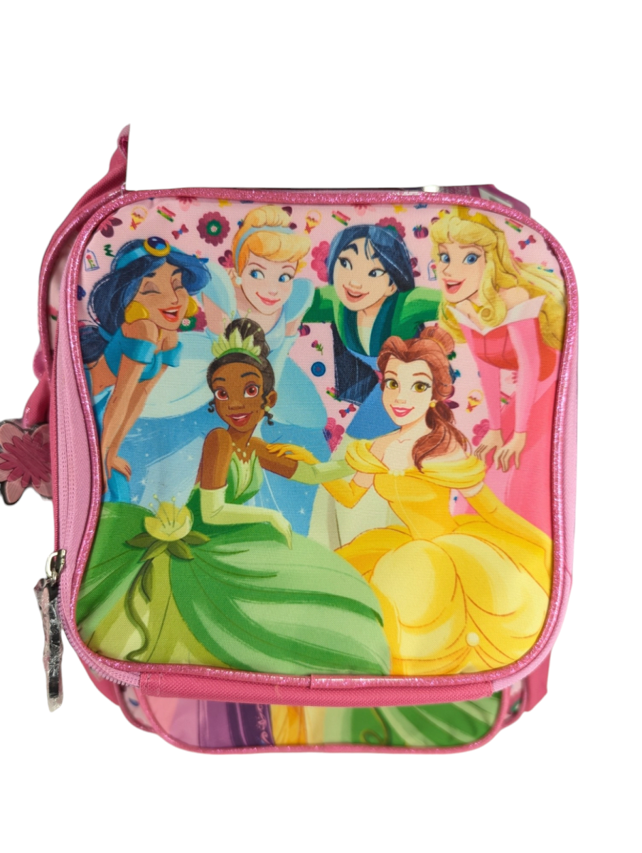 PACK ESCOLAR PRINCESAS CON RUEDAS: MOCHILA, LONCHERA Y ESTUCHE DISNEY 20255