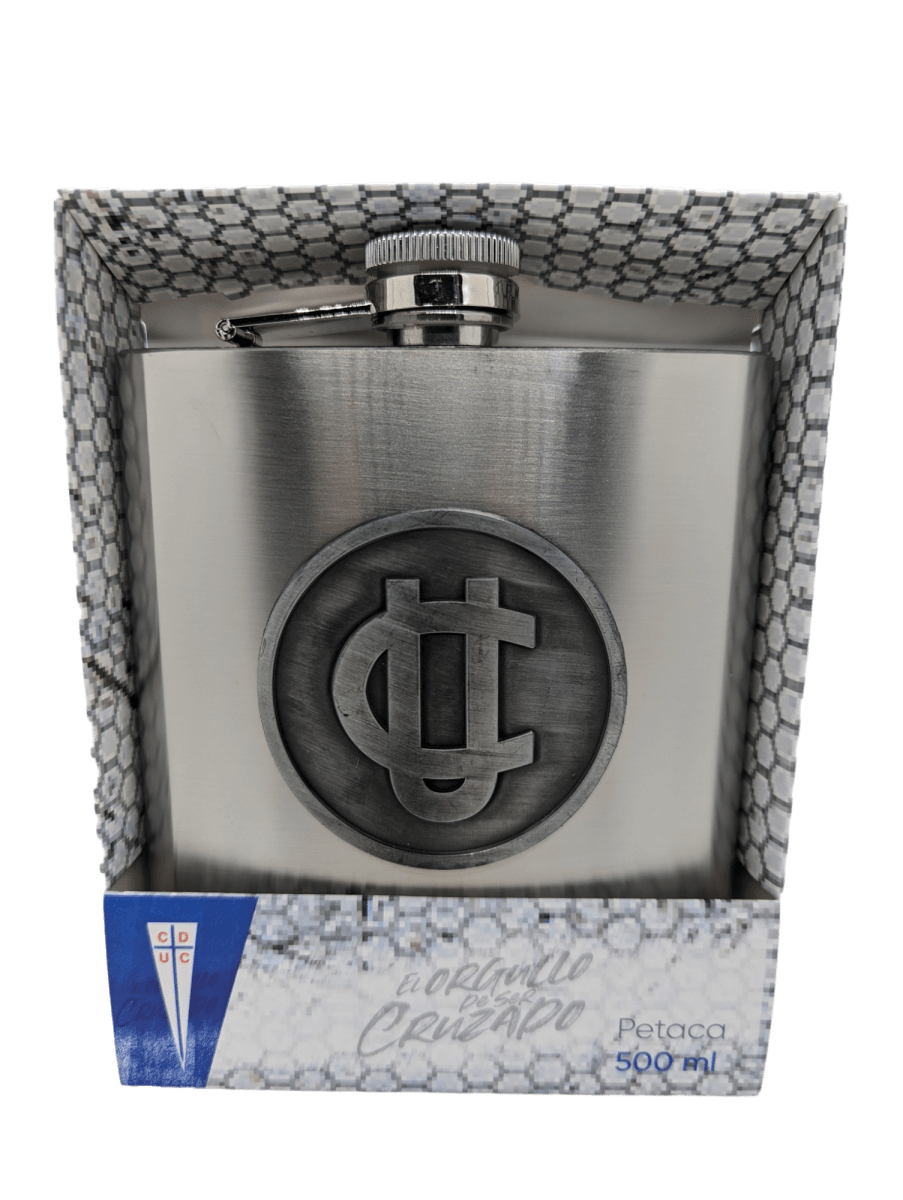 PETACA METÁLICA 450ML U CATÓLICA1