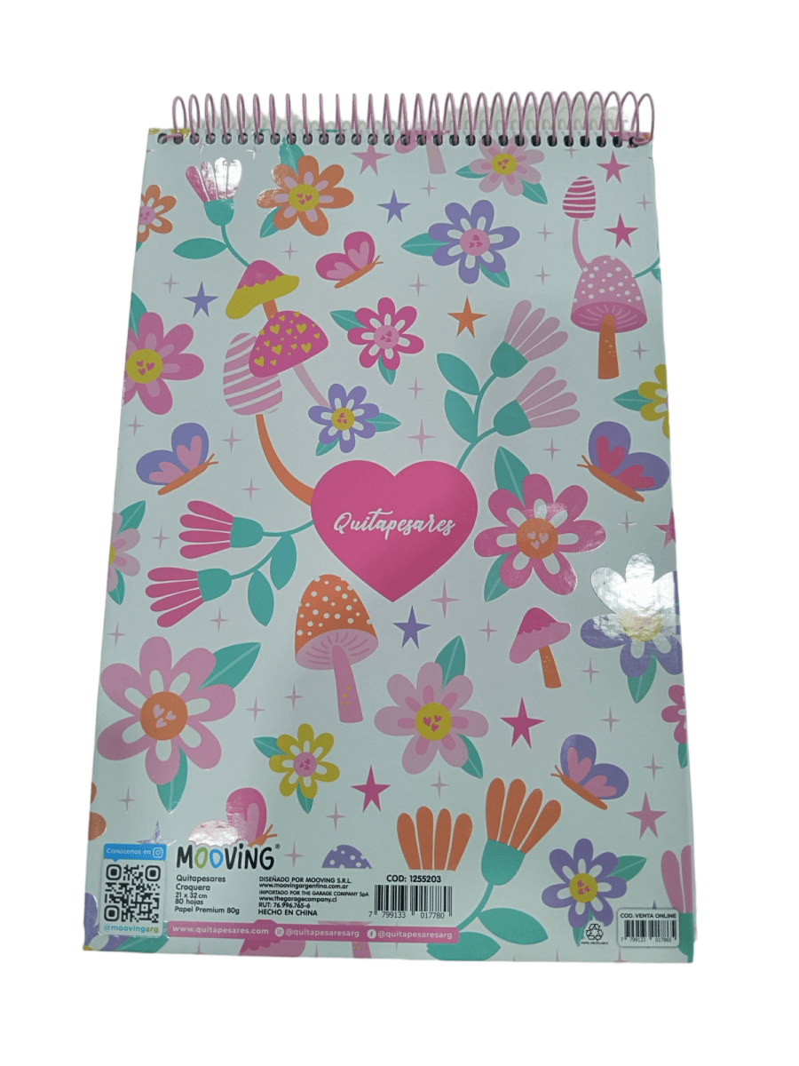 CROQUERA QUITAPESARES 80HJS PAPEL PREMIUM SUNSHINE ON MY MIND1