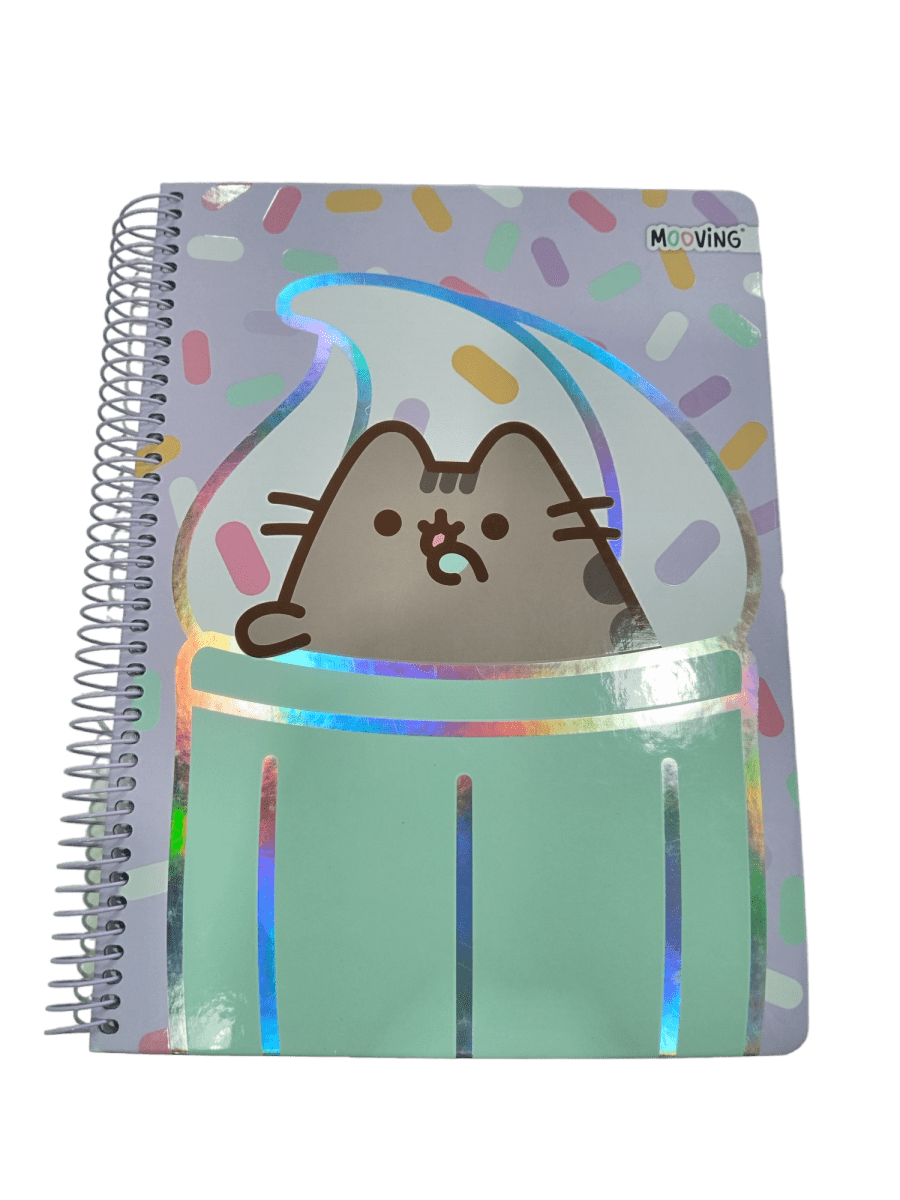 CUADERNO CARTA 3 MATERIAS PAPEL PREMIUM PUSHEEN3