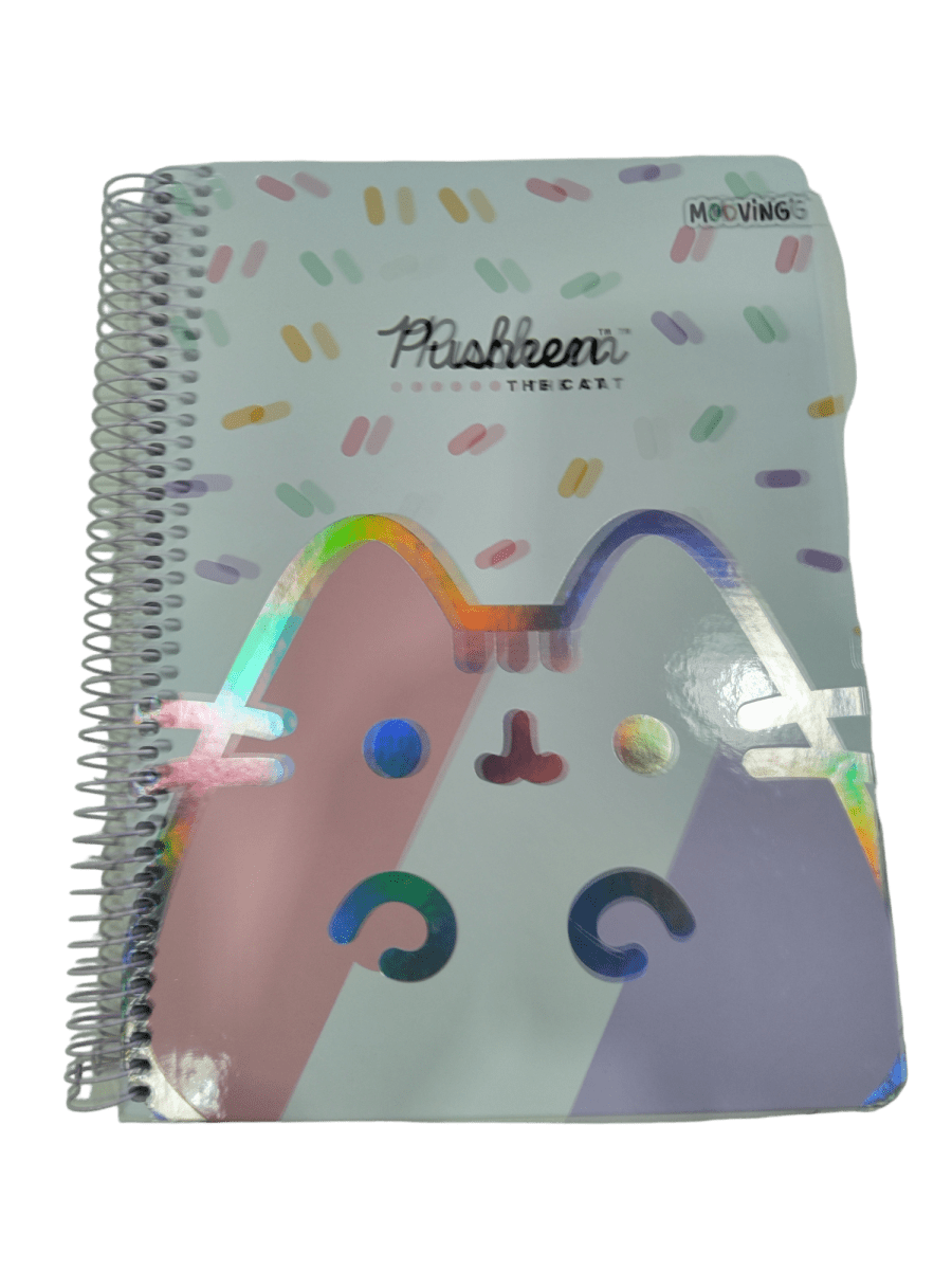 CUADERNO CARTA 3 MATERIAS PAPEL PREMIUM PUSHEEN2