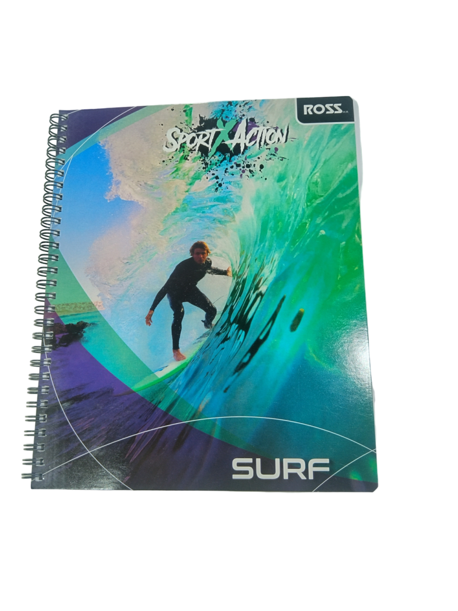 CUADERNO UNIVERSITARIO ROSS 100HJS SPORT ACTION3