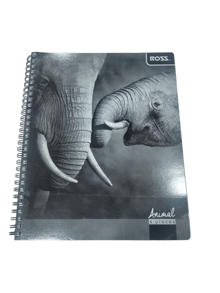CUADERNO UNIVERSITARIO ROSS 100HJS ANIMALES SALVAJES2
