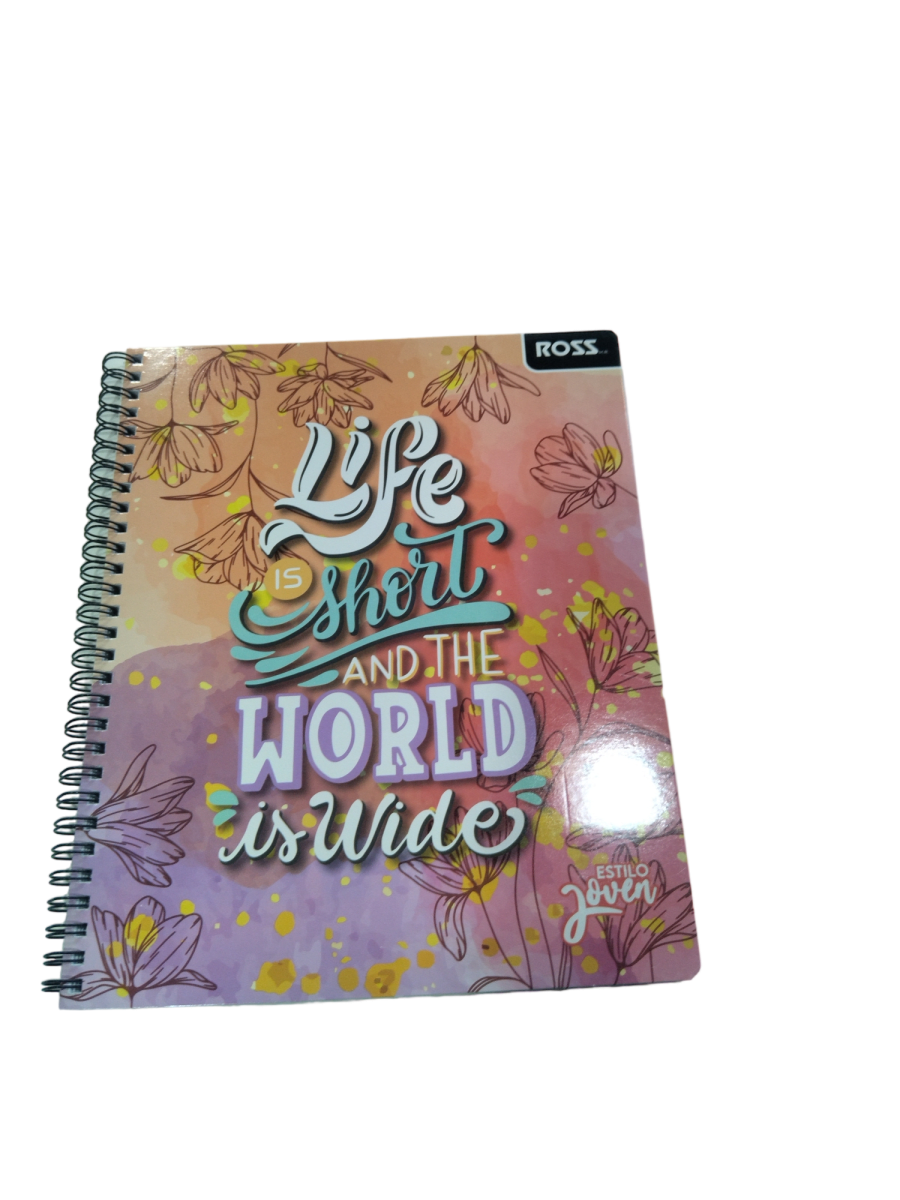 CUADERNO UNIVERSITARIO ROSS 100HJS  ESTILO JOVEN5