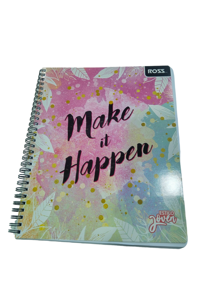 CUADERNO UNIVERSITARIO ROSS 100HJS  ESTILO JOVEN2
