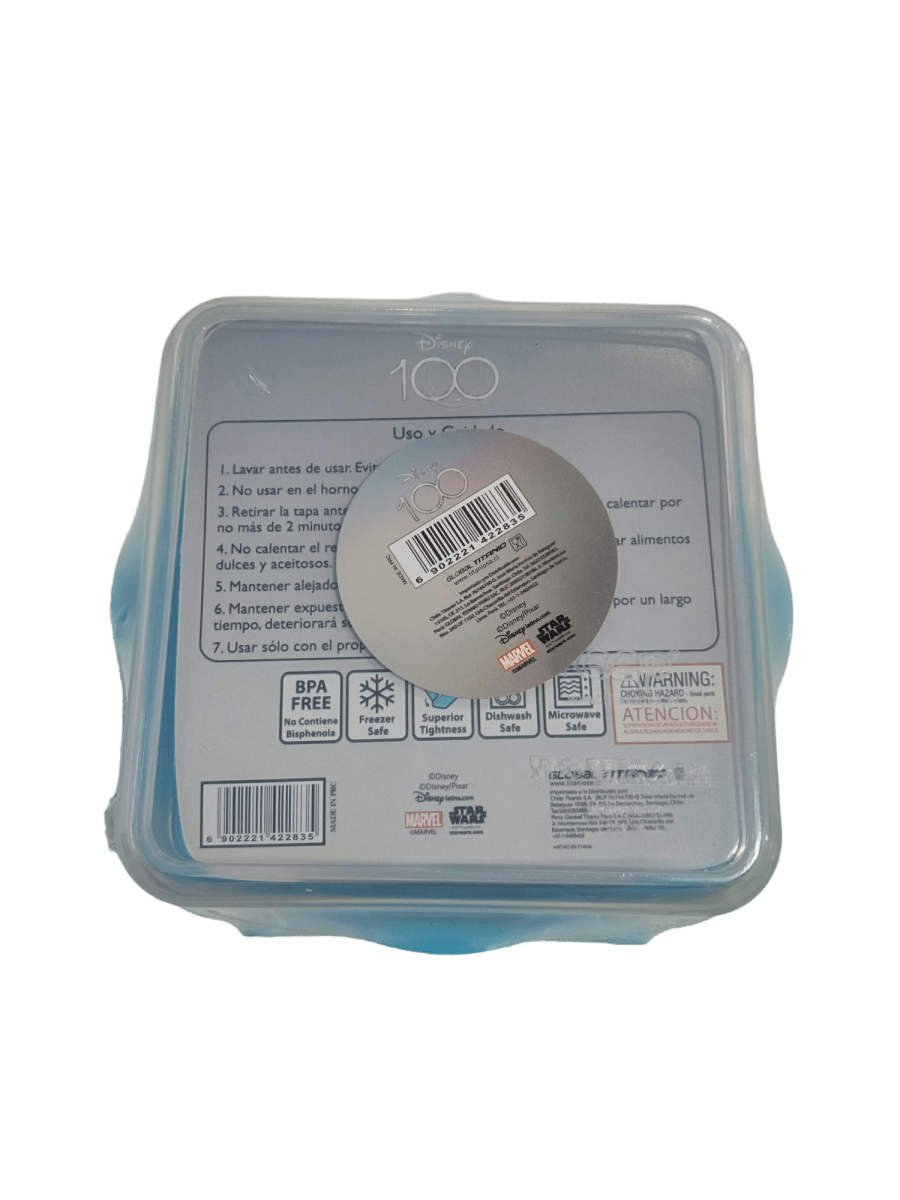 HERMETICO CUADRADO 500ML 100 AÑOS NEMO1