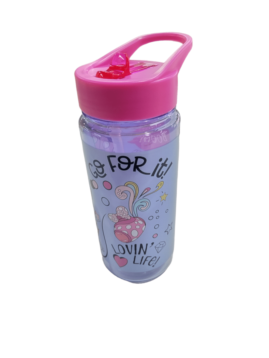 BOTELLA CON BOMBILLA  500ML  MINNIE1