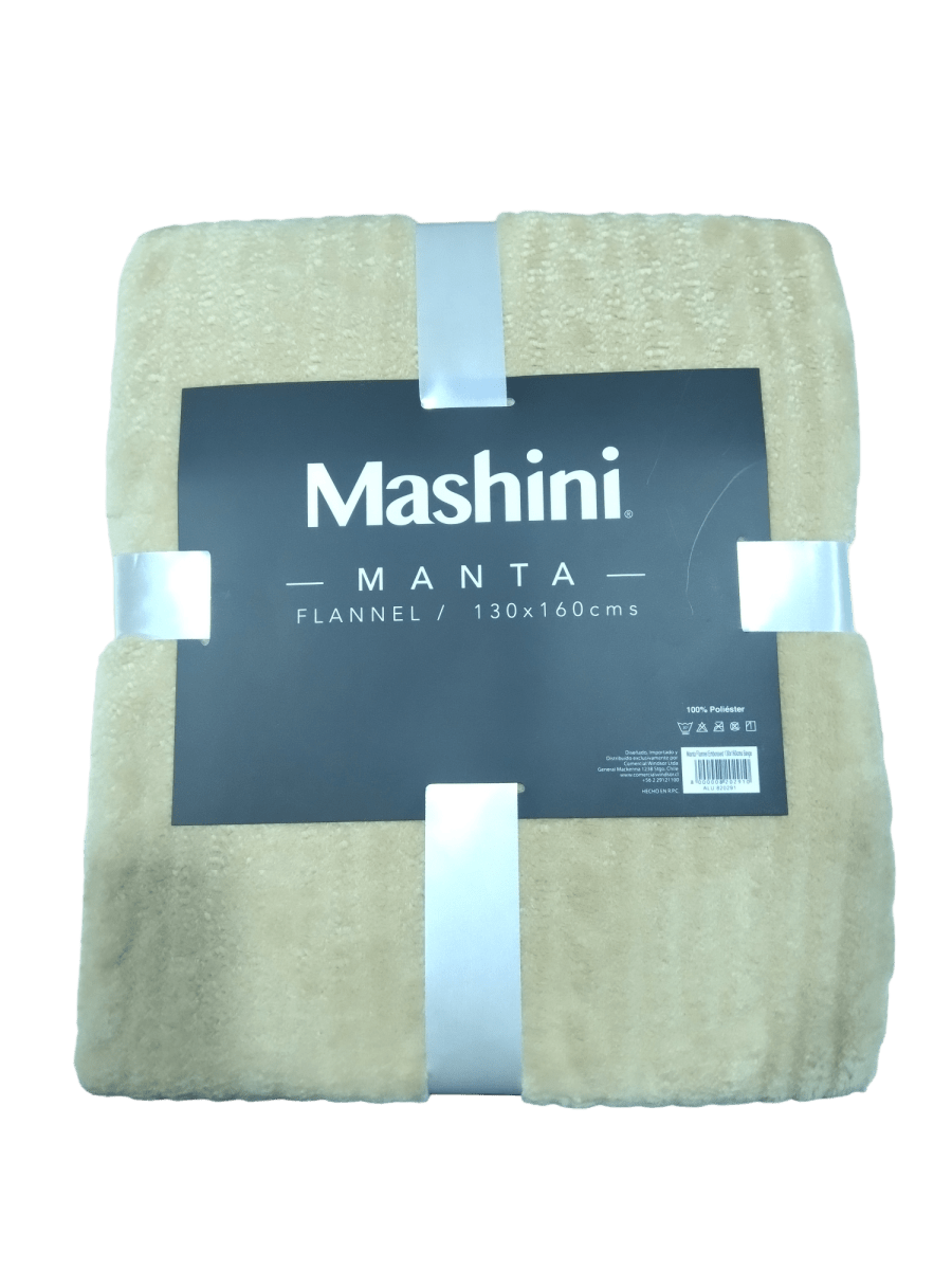 MANTA FLANNEL EMBOSSED 130X160 MASHINI6