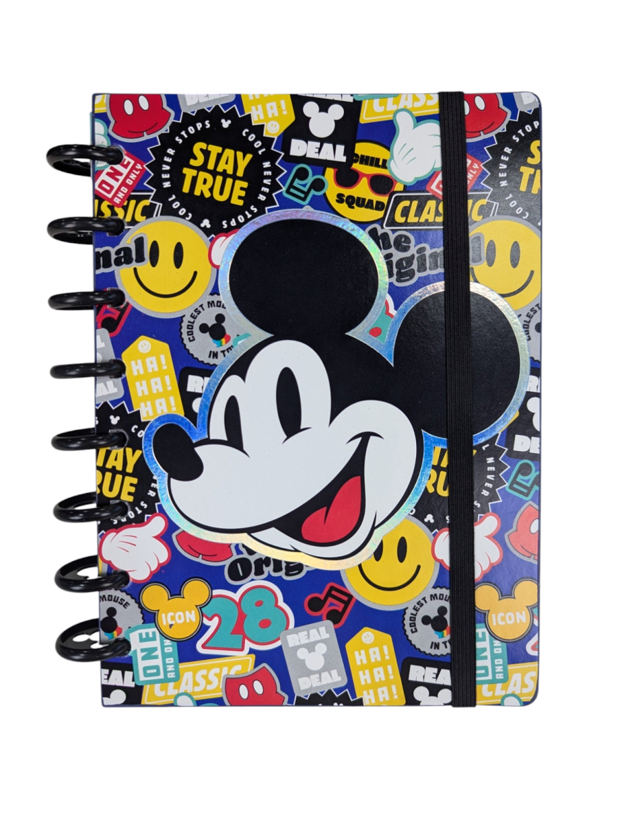 CUADERNO A DISCOS A5 MICKEY MOUSE2