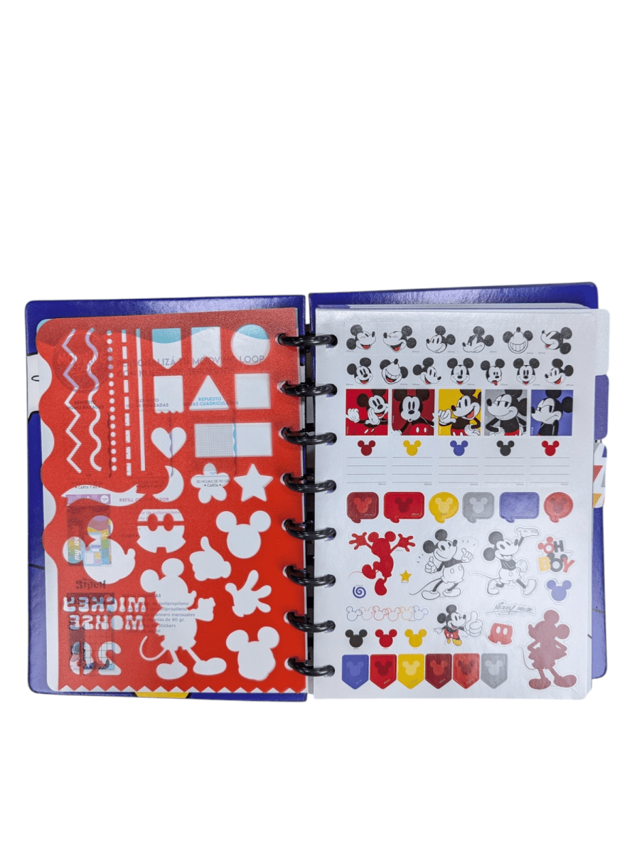 CUADERNO A DISCOS A5 MICKEY MOUSE3