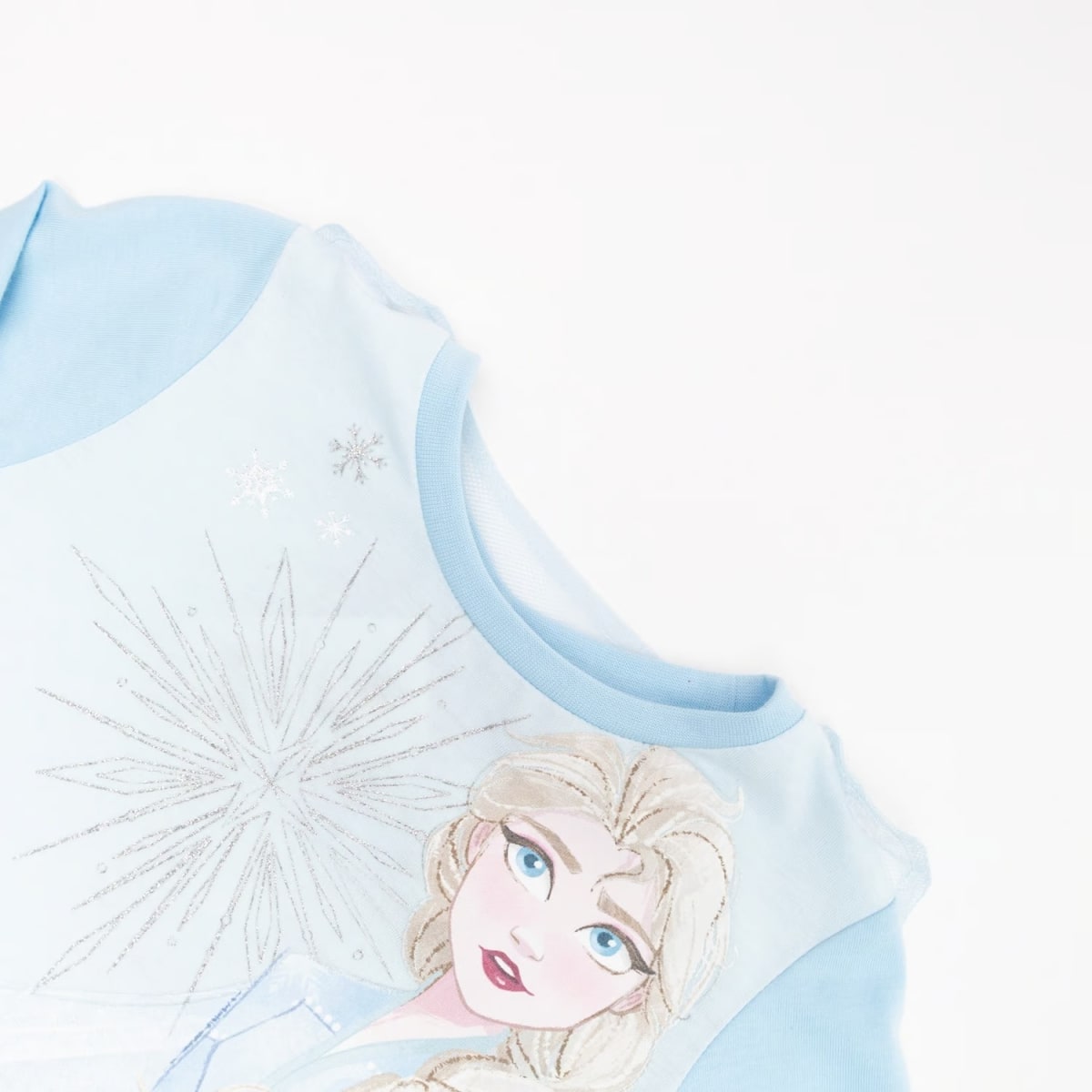 PIJAMA MC NIÑA NIEVE FROZEN3