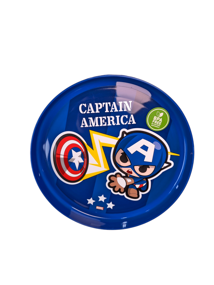 PLATO COLECCION MARVEL CAPITAN AMERICA1